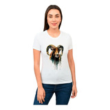 Playera Cabra Mujer Animales Diseño 104 Playeras Beloma