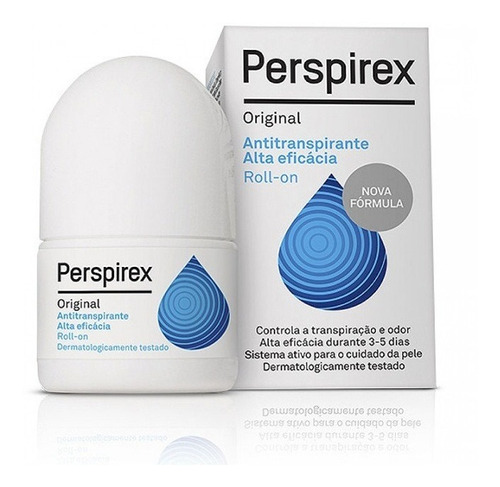 Desodorante Roll-on Antiperspirante Perspirex Original 20ml