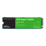 Ssd Wd Green Sn350 500gb M.2 2280 Pcie Gen3 X4 Wds500g2g0c