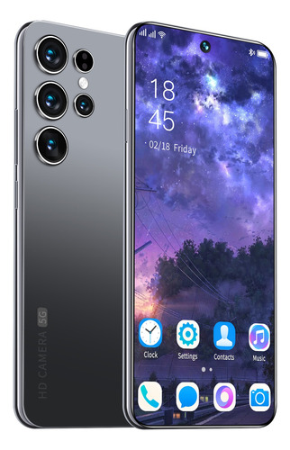 Bobarry S23 Ultra Teléfonos Inteligentes Android 6.8 Pulgadas Pantalla Grande Celular Desbloquea Versión Smartphone Doble Sim 12+512gb