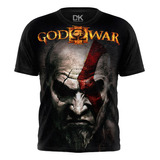 Camisa Camiseta God Of War Kratos Gamer Geek Exclusivo Ps4