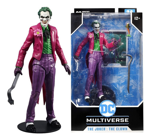 Dc Rebirth Joker Mcfarlane Toys Figura Original Batman