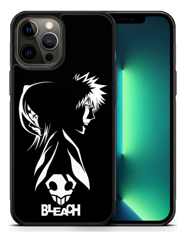 Bleach Ichigo Kurosaki Rukia Kuchiki Funda Celular Tpu Anime