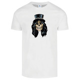 Playera Blanca Moda B5w Guns And Roses J327