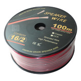 Cable Paralelo 2x16 Awg/cca Rojo/negro Carrete 100 Metros