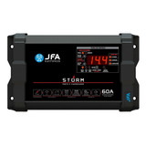 Fonte Carregador Jfa 60a Bivolt Storm Com Medidor Cca Fonte