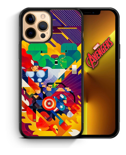 Avengers Vector Super Heroes Funda Celular Todas Las Marcas