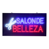 Aviso Led 48x25 Salon De Belleza Moblihouse