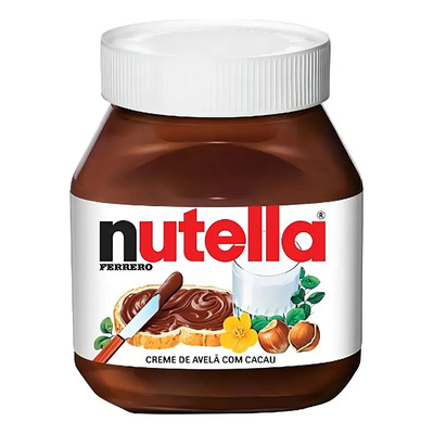 Nutella Creme De Avelã Com Cacau Ferrero 350g | MercadoLivre