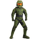 Disfras Halo Infinite Master Para Niños Talla M (7-8)