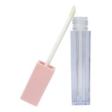 Frasco Gloss Labial Batom Liquido Vazio 4,5ml Tampa Pink 10u