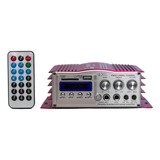 Mini Módulo Amplificador Bt-308 Fm Usb Karaokê Sd Bluetooth