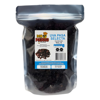 Pasitas Natural Deshidratada Uva Pasa Premium 1 Kg | MercadoLibre