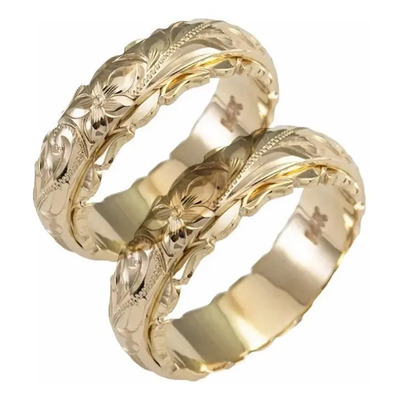 Anillo De Oro De 14 Quilates Para Mujer, Diseño De Flor Grab | MercadoLibre