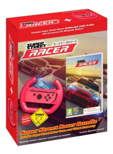 Jogo Super Street Racer Bundle Nintendo Switch - Leia