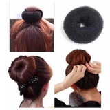 Dona O Donut Para Peinados Moño Cabello + Horquetillas Sujet