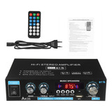 90w 2ch Amplificador Estéreo Bluetooth Digital Hifi Usb Fm R