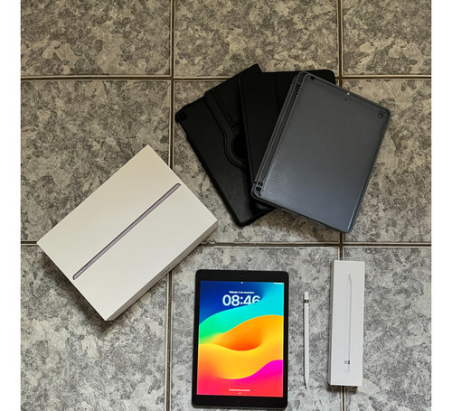 Apple iPad 8ª Geração (128gb) + Apple Pencil 1 + Acessórios!