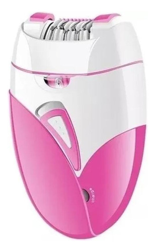 Depiladora Eléctrica Inalámbrica Surker Sk-505 Color Blanco Y Rosa 110v/220v