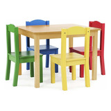 Tot Tutors Tc715 Colección Juego De Mesa Y 4 Sillas De M