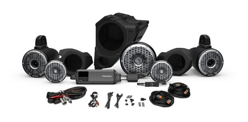 2014+ Rzr Stage-6 Sistema De Audio Para Ride Command (gen-3)