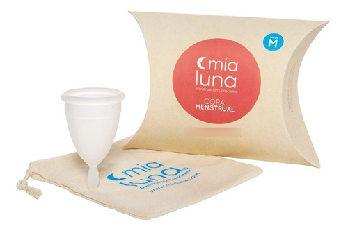 Copa Mialuna Talla M + Vaso Esterilizador  +envío Gratis