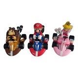 Muñecos Carros Mario Bros Kart Donkey Kong Princesa Peach