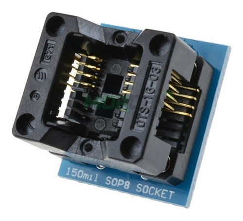 Adaptador Convertidor Sop8 A Dip8 Soic8 Programador 150mil