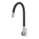 Torneira De Cozinha Parede Flexivel Black 1178 B27 Lorenzett