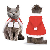 Disfraz Traje Capa Ropa Gato Perro Navideña Santa Disfraces