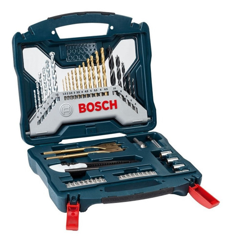 Set 50 Piezas X-line Bosch Kit Puntas Mechas Multiproposito