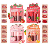 Hermoso Mini Set X 4 Labiales Liquidos Matte Dragon Ranee 