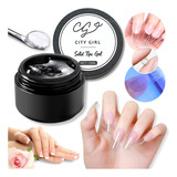 Gel Solido Press On Para Tips Soft Gel Uñas Manicuria 10ml