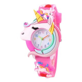 Reloj De Unicornio De Moda Para Niñas