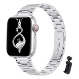 Correa Fina De Acero For Apple Watch Series Ultra 8 7 Se 6