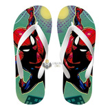 Chinelo Homem Aranha Verde Marvel Spiderman