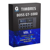 Patches, Efeitos E Timbres De Guitarra Para Boss Gt-1000