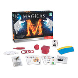 Brinquedo Infantil Com 10 Truques De Mágica Kit P/ Crianças