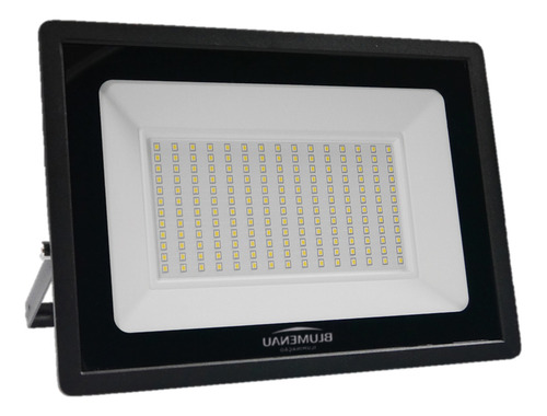 Refletor Led 150w 3000k Ip66 Cor Preta 110v/220v (bivolt)