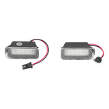 Par De Luces Led Para Matrícula De Coche, 12 V, 3 W, Enchufe