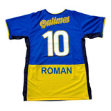 Camiseta Retro Boca 2001 De Riquelme