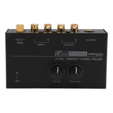 Preamplificador De Tocadiscos Phono, Volumen Independiente D