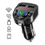 Noga Car Usb 10 Negro 12v Adaptador Bluetooth Para Transmissor Automático De Fm E Reprodutor De Mp3