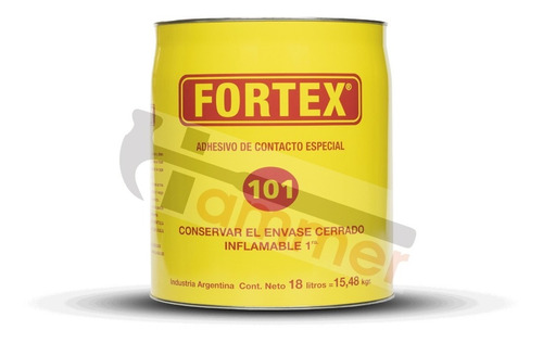Cemento De Contacto 101 X 18 Lts  - Fortex 