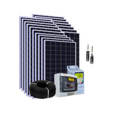 Kit Solar P/ Bomba (ca) De 3 Cv Trifásica 220v - Cfw500
