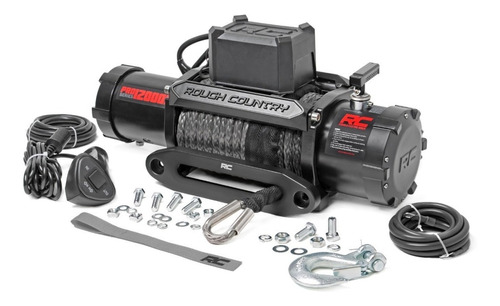 Winch Cuerda Sintetica 12000 Libra Serie Pro Rough Country M