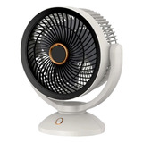 Ventilador Recargable Con Luz Led 4 Velocidades, Silencioso