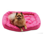 Cama T-bone Caminha Pet Cachorro Dupla Face Lavável - M Cor Rosa