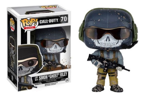 Funko Pop Vinyl Games - Call Of Duty - Lt. Simon Ghost Riley