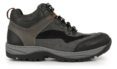 Borcego Hombre Cuero Bota Botita Trekking Zapatilla Briganti